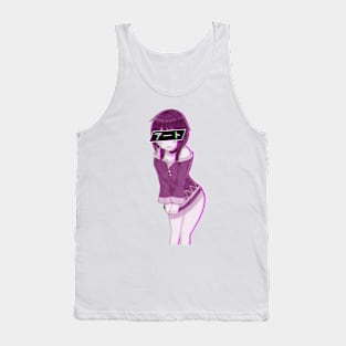 Aesthetic Japanese Girl 8 v3 Tank Top